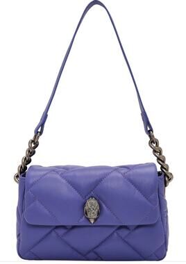 KURT GEIGER LONDON
MEDIUM LILAC KENSINGTON SOFT SHOULDER BAG